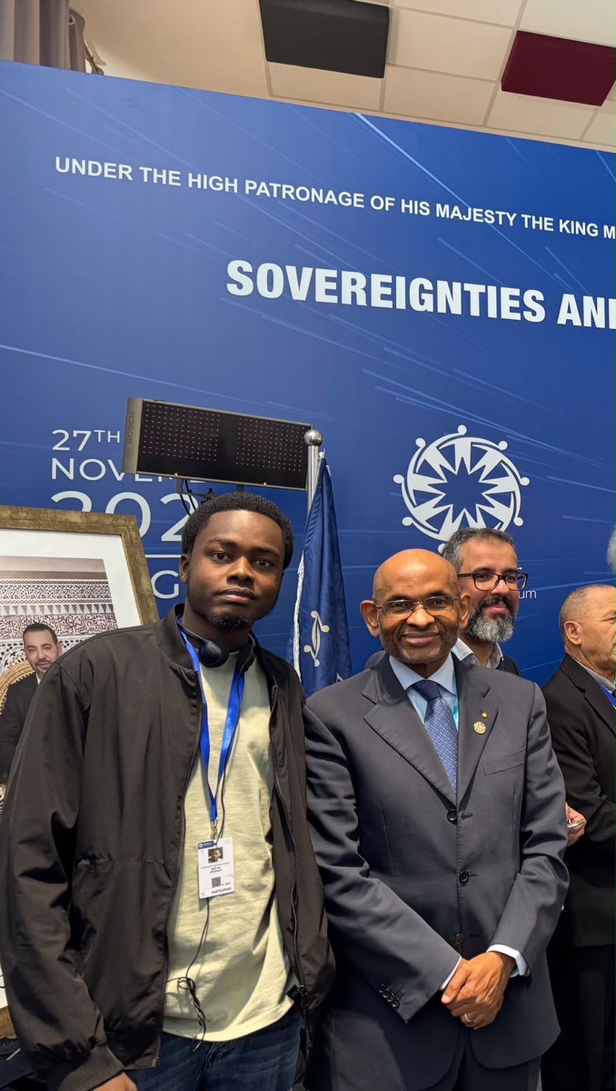 Ahmat Youssouf Djouma lors d'un forum international