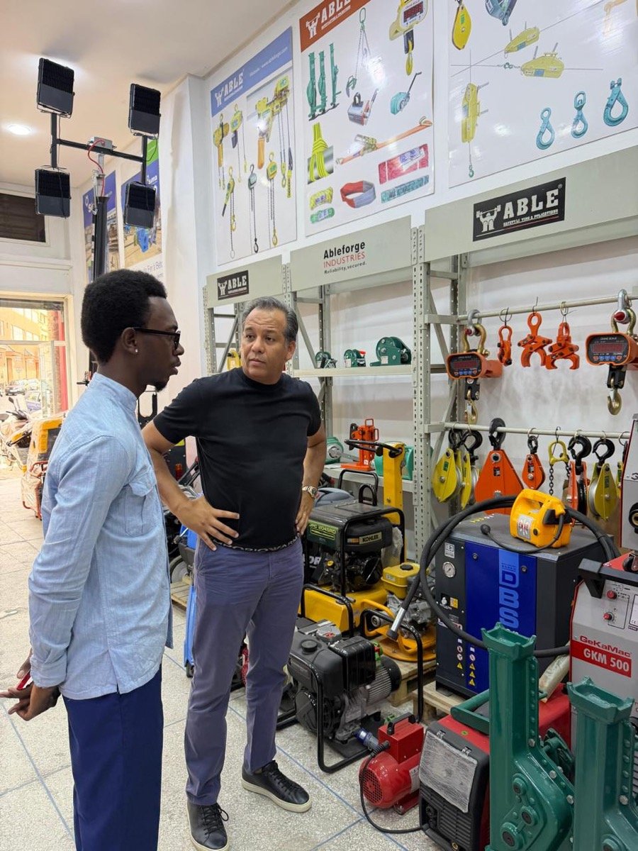 Visite d'un fournisseur d'équipements et solutions agricoles