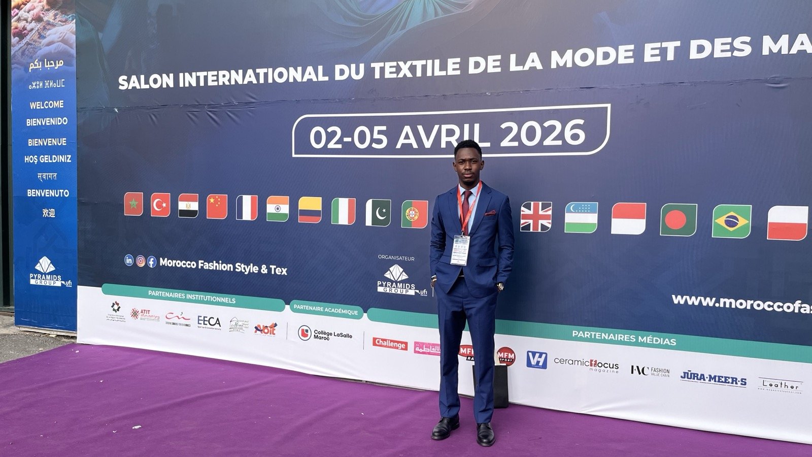 AfriLink Capital au Salon International du Textile de la Mode, Casablanca